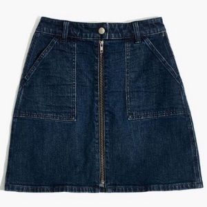 Madewell Denim Mini Skirt